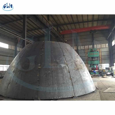 Đen 36in thép nhẹ Tôrispherical Dished đầu tàu áp lực kết thúc ISO9001