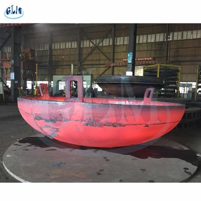 1600mm 8mm tàu áp suất đầu đĩa cuối hình elip cho bể