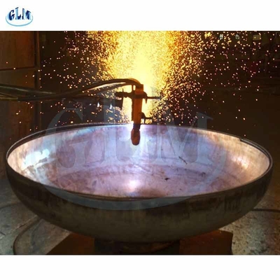 SA516 Gr70 300mm Semi ellipsoidal Dish End Head Dimensions Hot Forming 89mm
