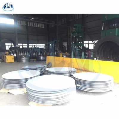 Tàu áp suất 89mm Đầu đĩa phẳng cho đáy hình elip 316L thép không gỉ