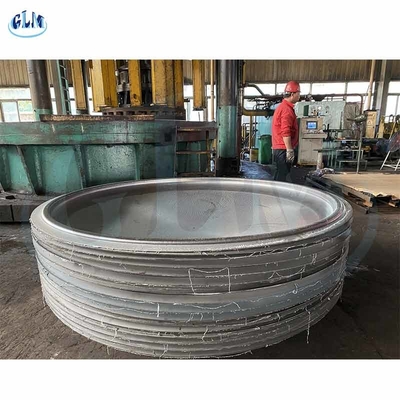Ss304 đầu đĩa phẳng 400mm thép không gỉ đầu đĩa cho bể propane