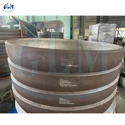 Q235 89mm 100mm thép carbon torispherical đầu bán hình elip cho phụ kiện ống