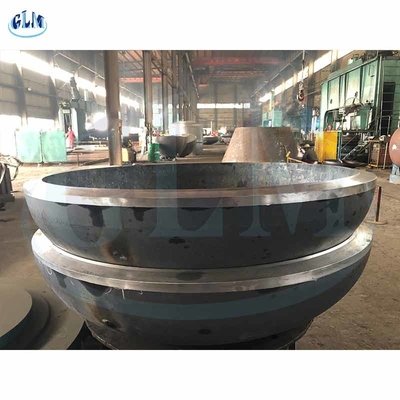 BQ ốc hình 350mm tàu áp lực cuối ống thép nắp hàn chống nóng 10000mm