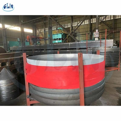16Mn Q345B Tiêu chuẩn Asme Flanged And Dished Head Dimensions ASME
