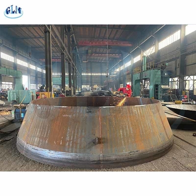 Bụi polyethylene 25mm Vessel Dished Ends 5000mm Stainless Steel DIN