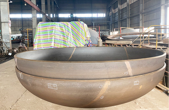 12000MM 3MM Ss304 Đầu đĩa bán hình elip Kích thước 2 đến 1 bán cầu