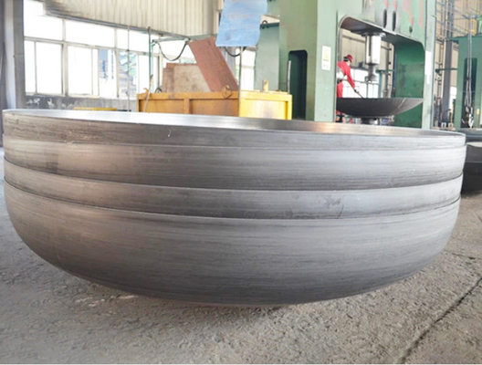 SA516 Gr70N 1100 X 80mm Vỏ cuối chậu cho tàu áp suất Dome End Cap Vỏ đầu