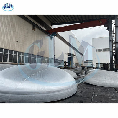 2800 * 12mm 316 đầu đĩa thép không gỉ cho bể lưu trữ năng lượng nhiệt