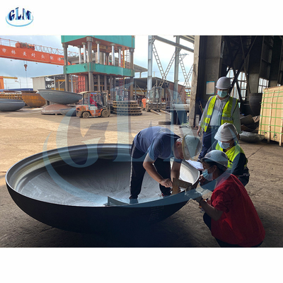 Các đầu đĩa hình elip bằng thép carbon