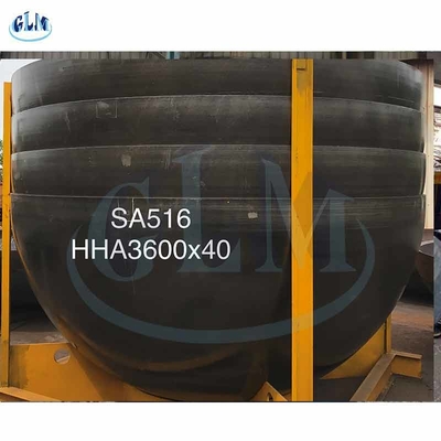 Đầu bể Hemi thép carbon SA516 HHA 3600mm Chiều kính 40 mm