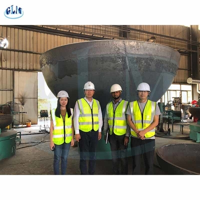 SA516 Gr60 2:1 Đầu hình elip đầu đĩa cuối 1800mm Diameter 15mm Thickness