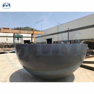 ASME BV PED ISO chứng nhận đầu bán cầu 3800mm Diameter 50mm Thickness