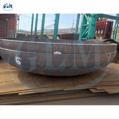 Đầu bể đĩa thép cacbon Đầu hình dạng 5200mm Diameter 25mm Thickness