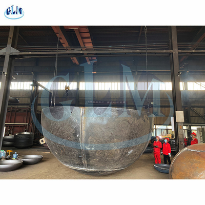 Đầu bể phân đoạn bằng thép cacbon 4800mm Diameter 20mm Thick