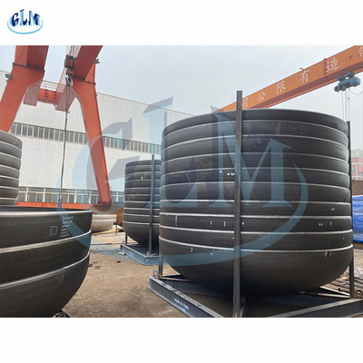 Thép cacbon Đầu bể bán hình elip 5000mm Diameter 18mm Thickness