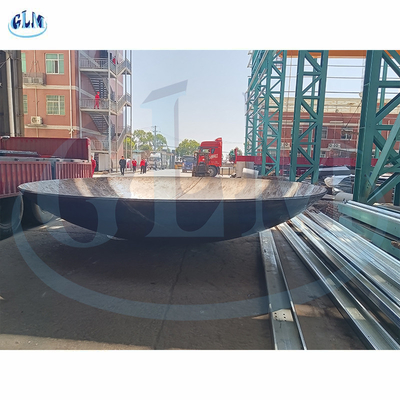 Chiều kính 6000mm Carbon Steel Bottom Plate, Dished Head For Tank