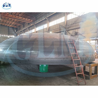 6500mm đường kính hình elip với tỷ lệ giảm 10%