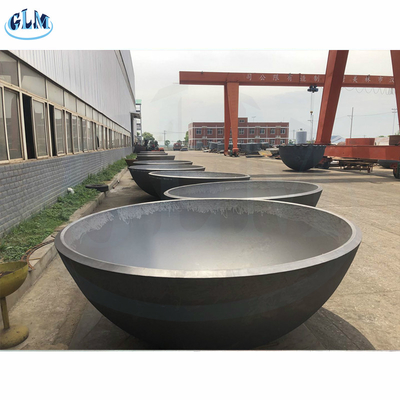 Đầu tàu áp suất thép cacbon Asme Đầu đĩa 2590mm Diameter 88mm Thickness