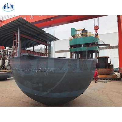 Chiều kính 4300mm Lửa bán cầu kim loại lớn cho bình áp suất