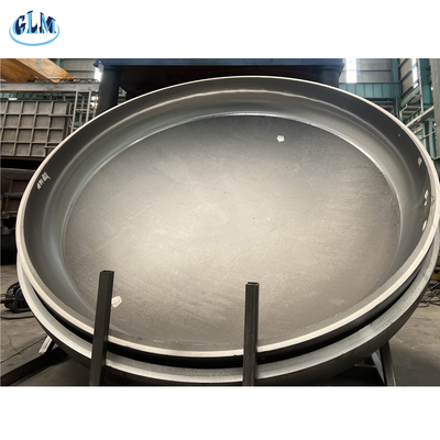 Đầu chỏm cầu elip nồi hơi tùy chỉnh bằng thép carbon, tỷ lệ giảm khoảng 10%