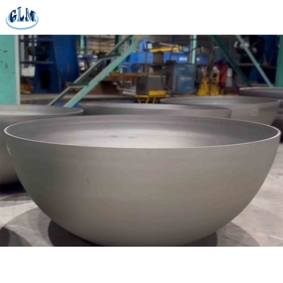 Đầu bán cầu thép không gỉ cho các yêu cầu đánh bóng tàu áp suất