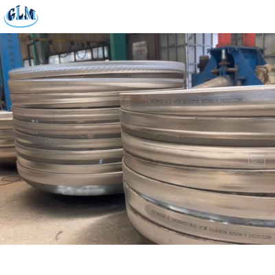 Đồ áp suất Đầu chảo torispherical với xử lý nhiệt và áp suất tùy chỉnh
