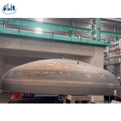 5-300mm Độ dày nóng lạnh ép Asme Cap đầu cuối hình elip