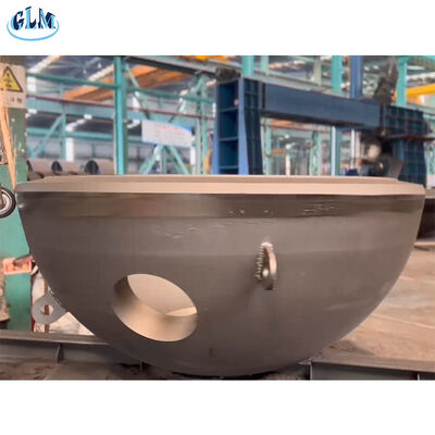 Đầu hình cầu với lỗ tròn hoặc hình elip theo tiêu chuẩn (như GB/T 21515, ASME, v.v.)