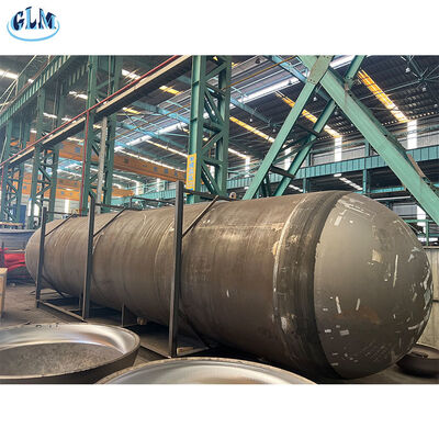 Hộp áp suất trong quá trình đúc nóng Đầu được pha trộn với thử nghiệm thủy tĩnh được xác minh cho các ứng dụng thép cacbon SA-516 lớp 70