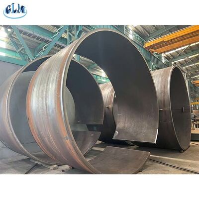 3mm-200mm Độ dày thép cacbon bồn chưng cất với nén nóng cho các bình áp suất