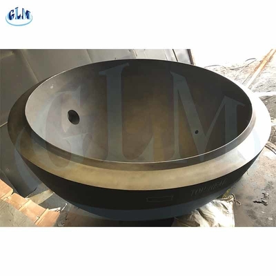 10000mm Hot hình dạng hình elip cuối đĩa bán cầu đầu bể cho bể nhiên liệu ASME